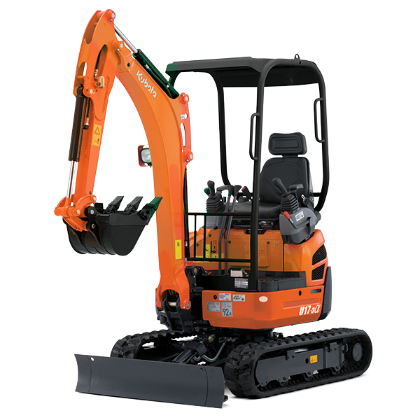 MiniEscavatori Kubota U173α Kubota Europe SAS.
