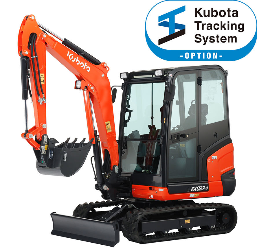 Mini-Excavators Kubota KX027-4 - Kubota Europe SAS