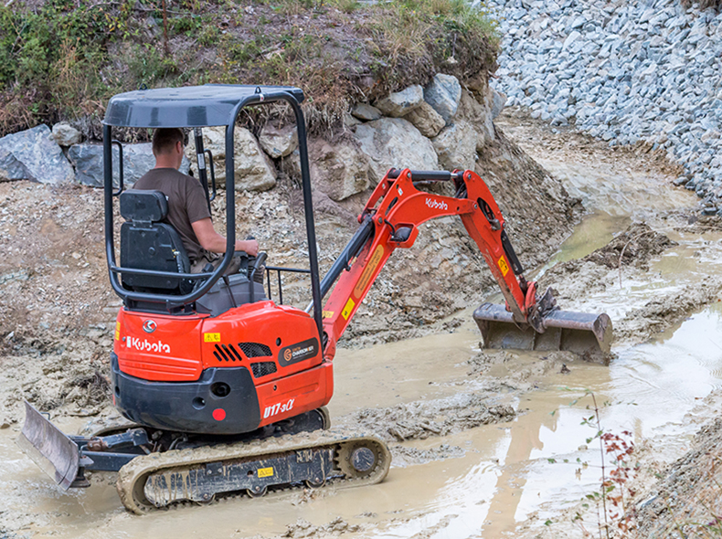 Mini-Pelles U17-3α - KUBOTA