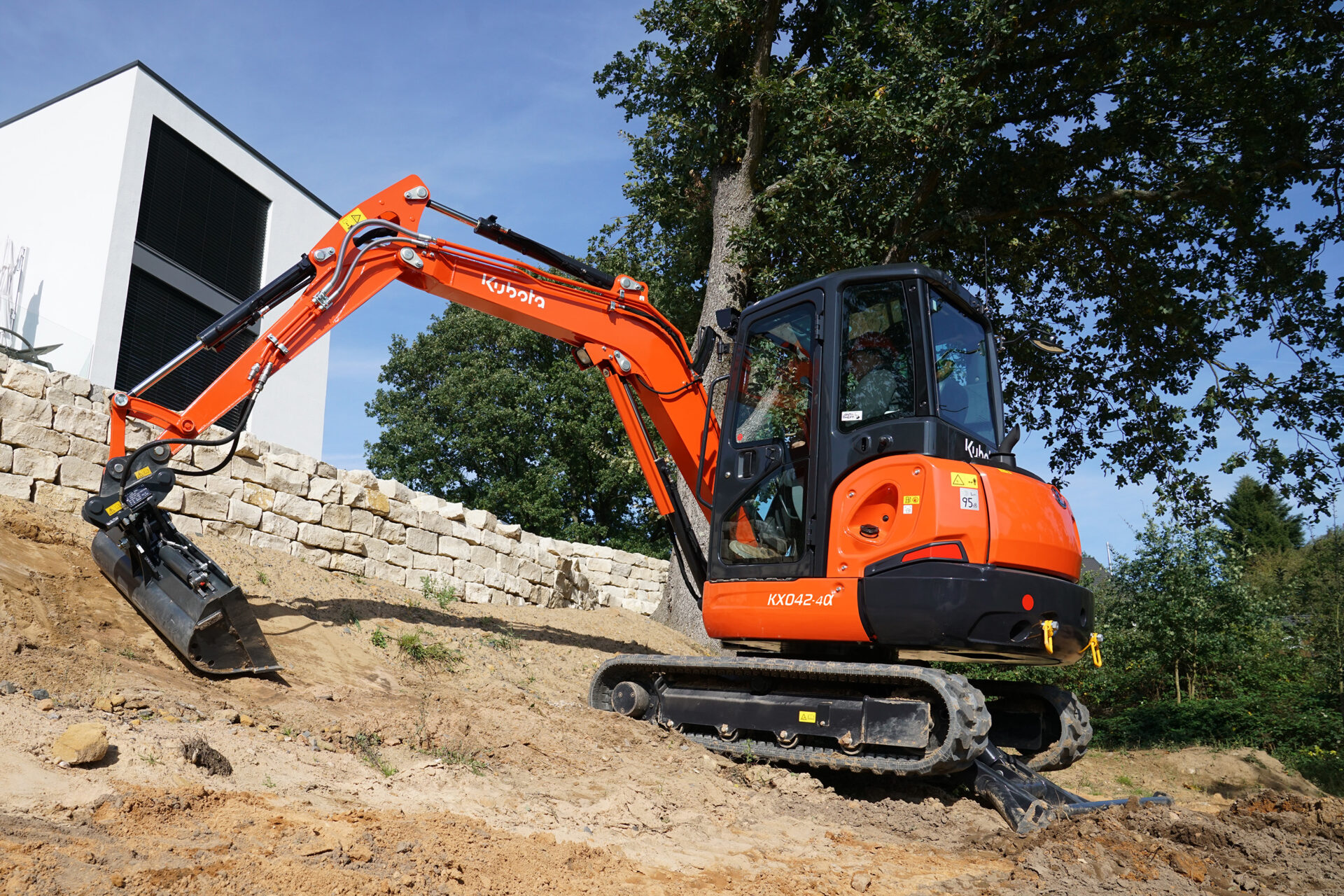 Minibagger Kubota KX042-4α - Kubota Europe SAS.