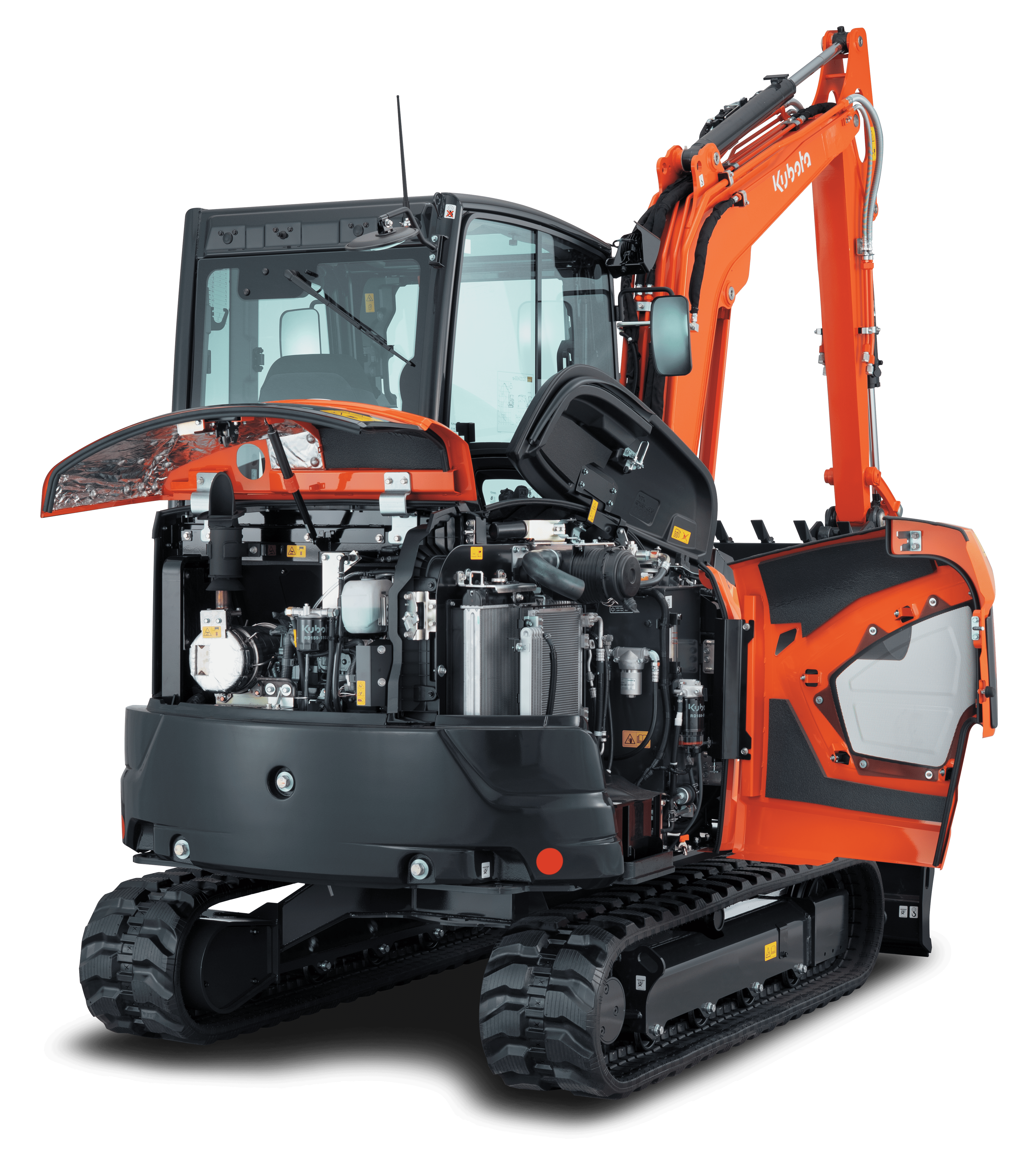 Mini-Excavators Kubota KX042-5 - Kubota Europe SAS.